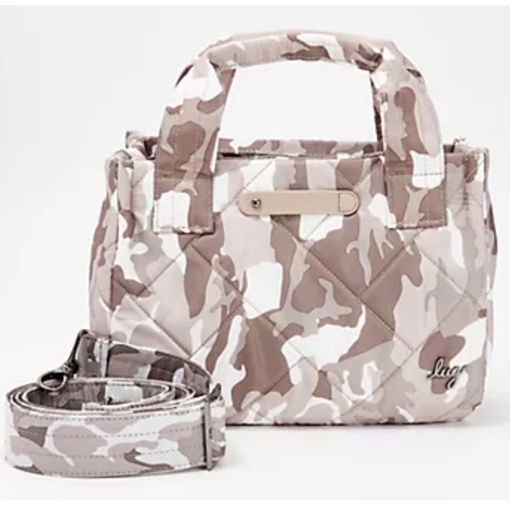 Lug FLARE Women's Tan Camouflage Tote Bag